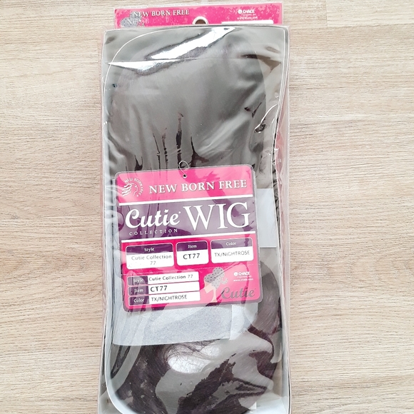 Cutie Collection Wig - CT77 Long Straight Full Wig - Night Rose - Picture 3 of 13